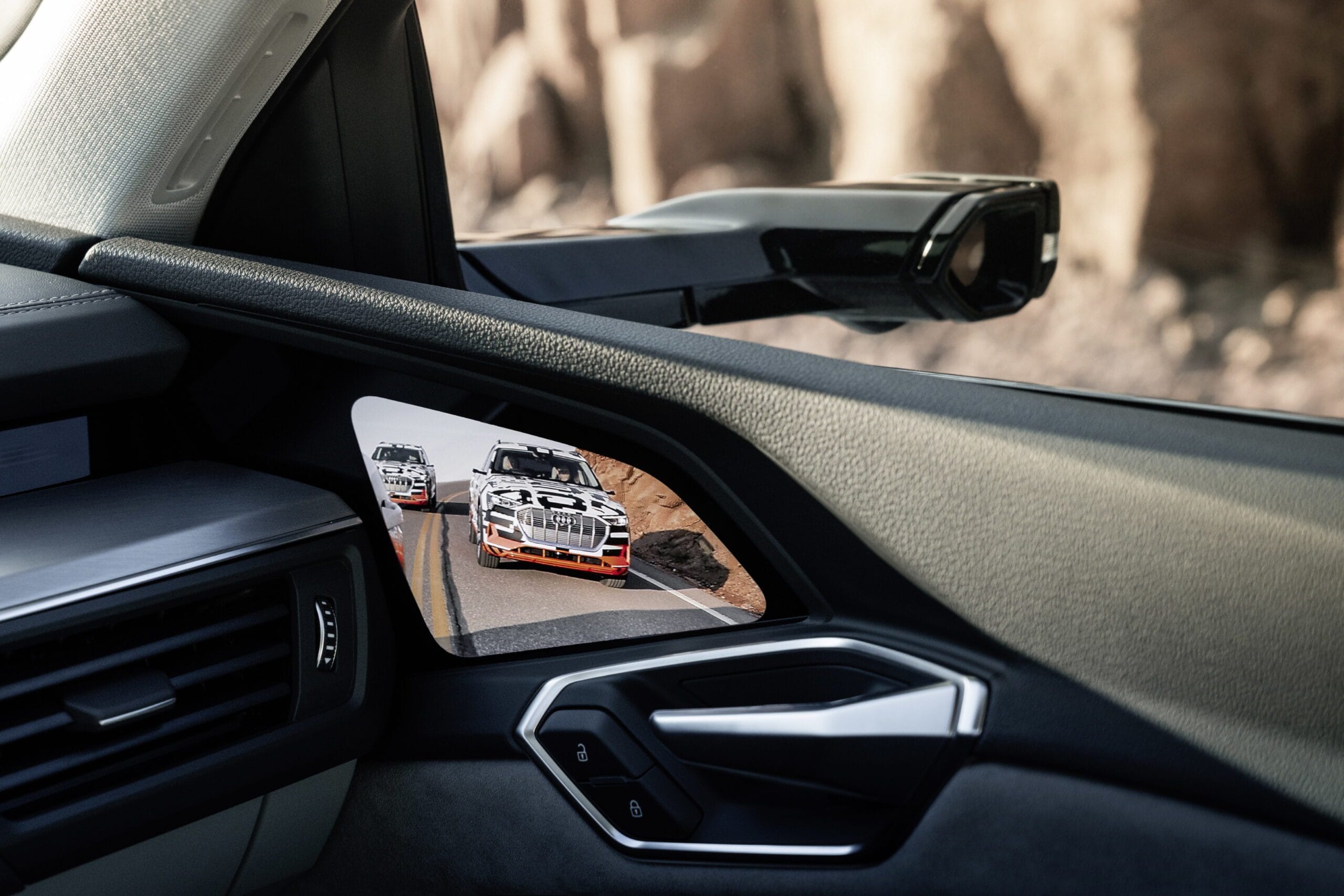 virtual exterior mirrors