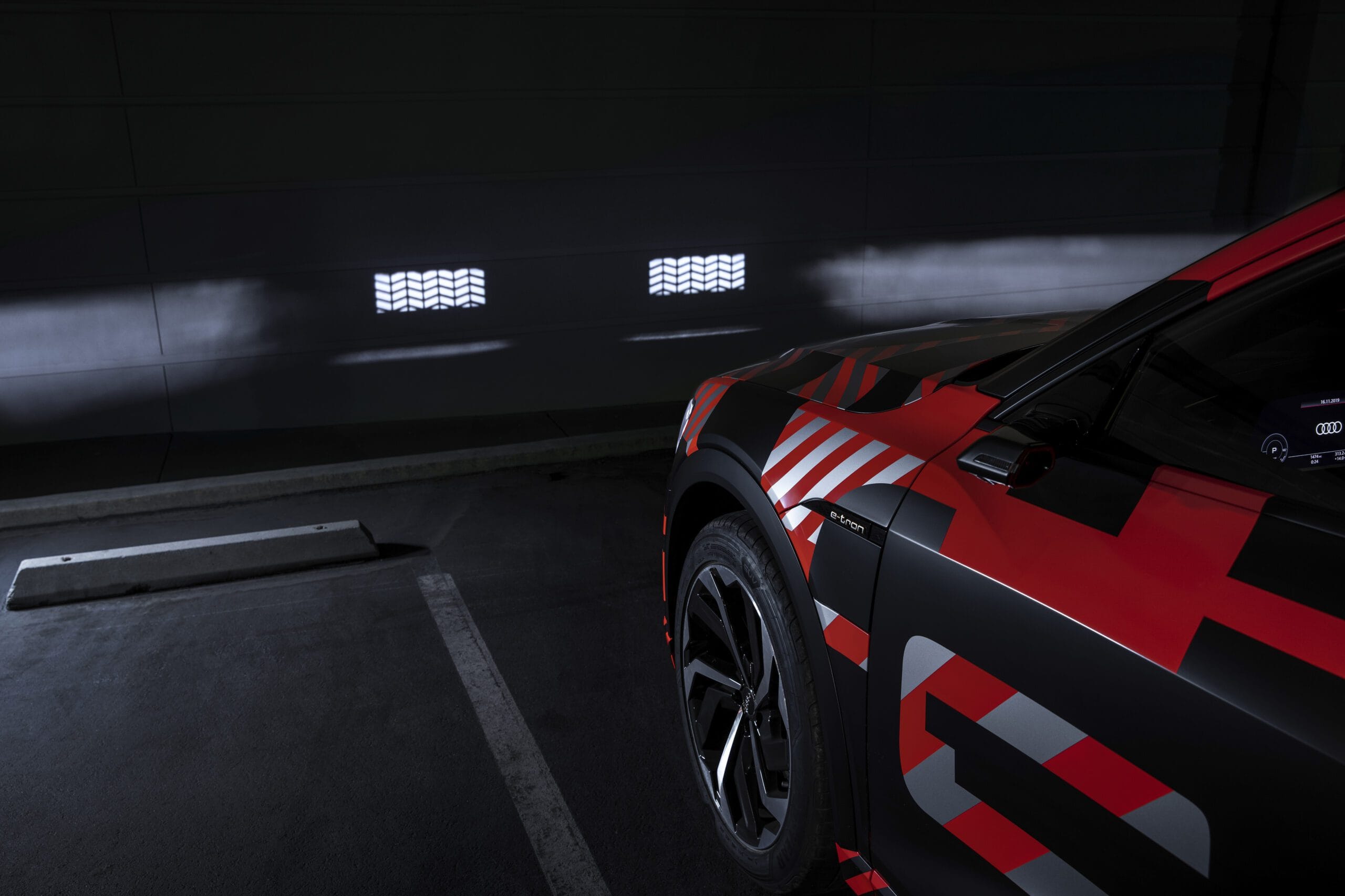 audi e tron sportback, adas, adaptive lighting,