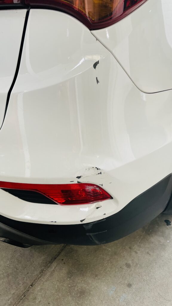 bumper damage